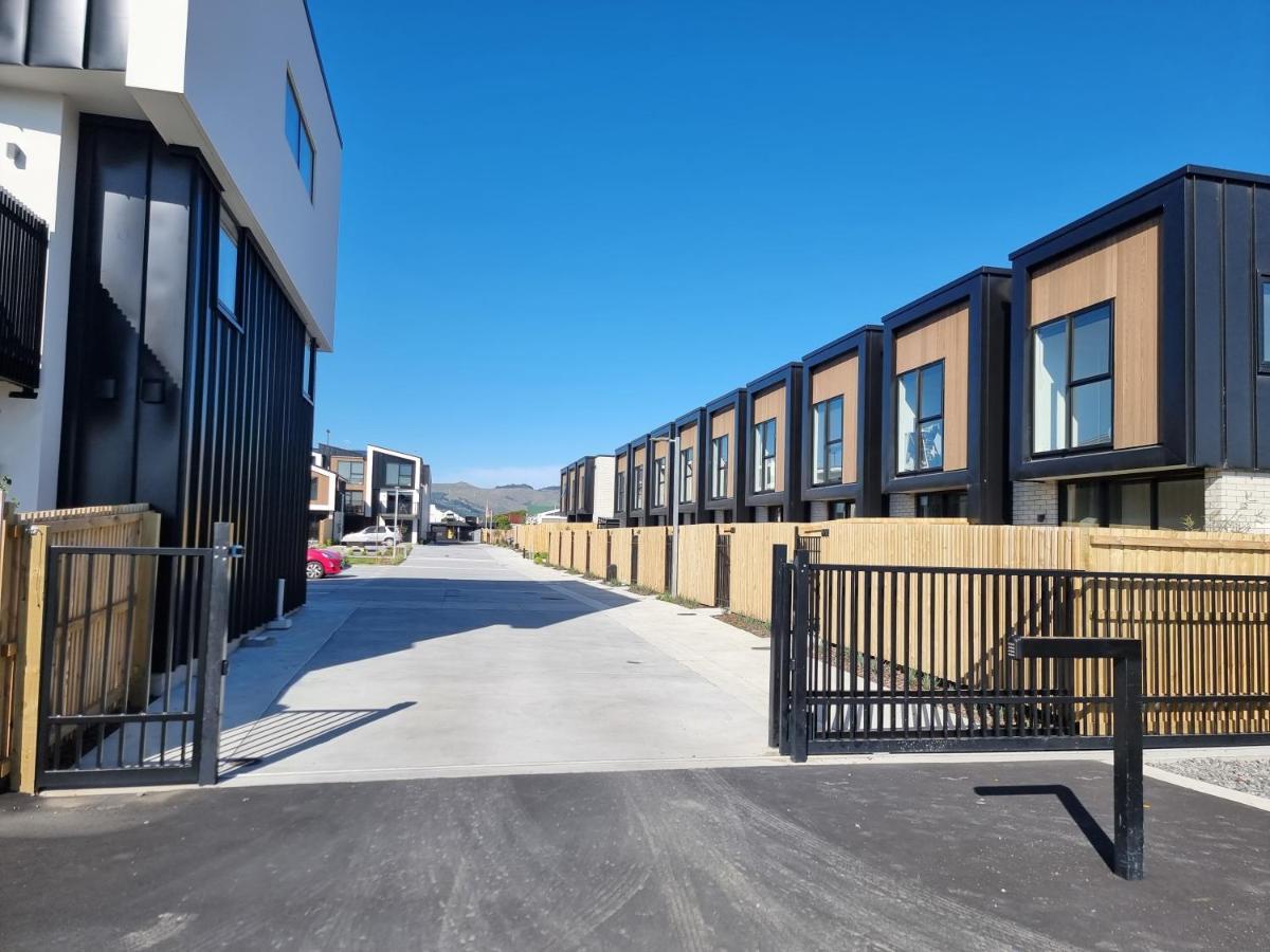 Addington Townhouse With Carpark 8Mins Walk To Hagley Park South Villa Christchurch Buitenkant foto